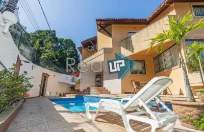 Casa em condomínio fechado com 3 quartos à venda na são martiniano, são conrado, rio de janeiro, 229 m2 por r$ 2.490.000