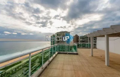 Cobertura com 3 quartos à venda na avenida lúcio costa, barra da tijuca, rio de janeiro, 369 m2 por r$ 3.500.000