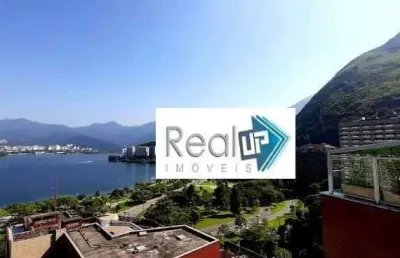 Cobertura com 3 quartos à venda na avenida henrique dodsworth, lagoa, rio de janeiro, 199 m2 por r$ 4.200.000