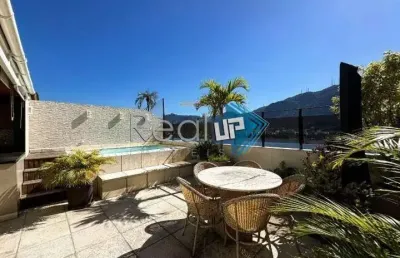 Cobertura com 4 quartos à venda na avenida epitácio pessoa, lagoa, rio de janeiro, 256 m2 por r$ 5.800.000