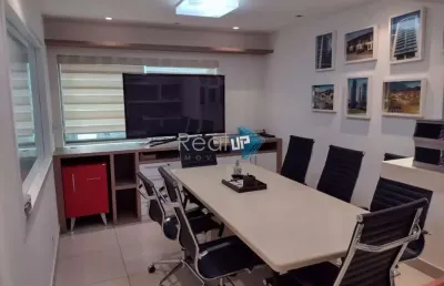 Sala comercial com 3 salas à venda na avenida das américas, barra da tijuca, rio de janeiro, 60 m2 por r$ 750.000