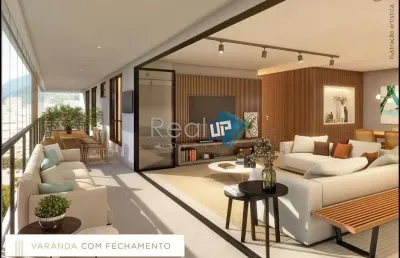 Apartamento com 3 quartos à venda na rua ministro raul fernandes, botafogo, rio de janeiro, 144 m2 por r$ 2.800.000