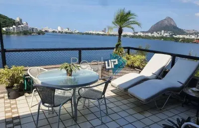 Cobertura com 4 quartos à venda na rua maria angélica, lagoa, rio de janeiro, 364 m2 por r$ 5.950.000