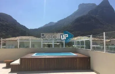 Cobertura com 2 quartos à venda na estrada da barra da tijuca, barra da tijuca, rio de janeiro, 224 m2 por r$ 2.900.000