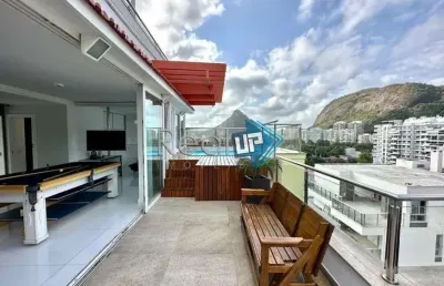 Cobertura com 3 quartos à venda na rua general severiano, botafogo, rio de janeiro, 280 m2 por r$ 2.700.000