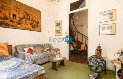 Casa com 4 quartos à venda na rua viúva lacerda, humaitá, rio de janeiro, 174 m2 por r$ 2.000.000