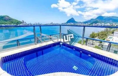 Cobertura com 4 quartos à venda na avenida borges de medeiros, lagoa, rio de janeiro, 495 m2 por r$ 9.900.000