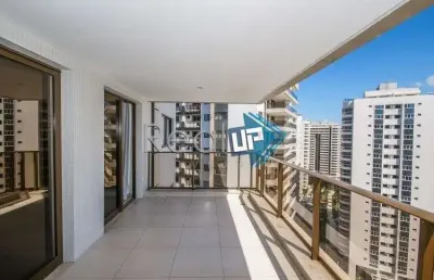 Apartamento com 4 quartos à venda na escritor rodrigo melo franco, barra da tijuca, rio de janeiro, 159 m2 por r$ 1.524.000