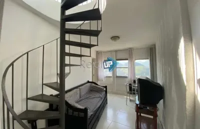 Cobertura com 1 quarto à venda na avenida das américas, barra da tijuca, rio de janeiro, 72 m2 por r$ 850.000