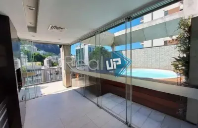 Cobertura com 2 quartos à venda na rua do humaitá, humaitá, rio de janeiro, 183 m2 por r$ 2.150.000