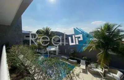 Casa em condomínio fechado com 4 quartos à venda na paulo moreno, barra da tijuca, rio de janeiro, 872 m2 por r$ 5.600.000