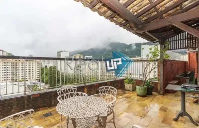 Cobertura com 4 quartos à venda na rua real grandeza, botafogo, rio de janeiro, 185 m2 por r$ 1.750.000