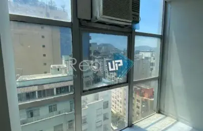 Sala comercial com 2 salas à venda na rua francisco sá, copacabana, rio de janeiro, 26 m2 por r$ 750.000