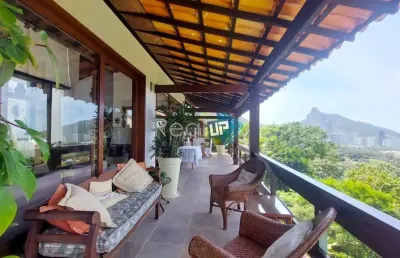 Casa em condomínio fechado com 4 quartos à venda na elvira niemeyer, são conrado, rio de janeiro, 700 m2 por r$ 5.300.000