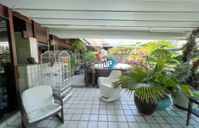 Cobertura com 5 quartos à venda na professor coutinho fróis, barra da tijuca, rio de janeiro, 399 m2 por r$ 3.490.000