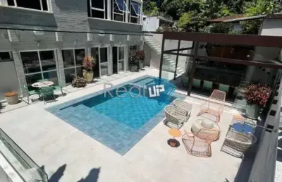 Casa em condomínio fechado com 3 quartos à venda na alexandre stockler, gávea, rio de janeiro, 493 m2 por r$ 9.000.000