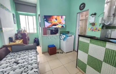 Apartamento com 1 quarto à venda na rua siqueira campos, copacabana, rio de janeiro, 26 m2 por r$ 480.000