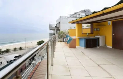 Cobertura com 3 quartos à venda na avenida rainha elizabeth da bélgica, ipanema, rio de janeiro, 222 m2 por r$ 5.600.000