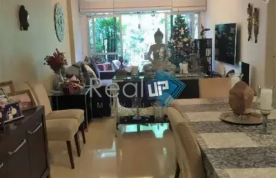 Apartamento com 4 quartos à venda na rua baronesa de poconé, lagoa, rio de janeiro, 138 m2 por r$ 2.400.000