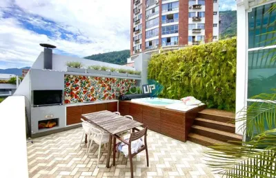 Cobertura com 3 quartos à venda na rua professor saldanha, jardim botânico, rio de janeiro, 170 m2 por r$ 2.780.000