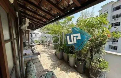 Cobertura com 5 quartos à venda na general cristóvão barcelos, laranjeiras, rio de janeiro, 268 m2 por r$ 1.750.000