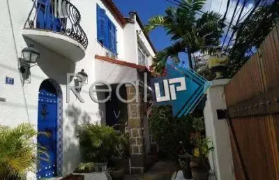 Casa com 5 quartos à venda na miranda valverde, botafogo, rio de janeiro, 177 m2 por r$ 1.590.000