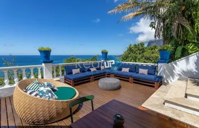 Casa em condomínio fechado com 4 quartos à venda na avenida niemeyer, são conrado, rio de janeiro, 400 m2 por r$ 7.500.000