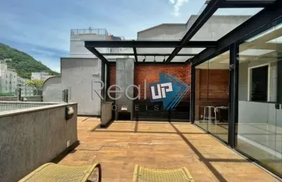 Cobertura com 2 quartos à venda na humaitá, humaitá, rio de janeiro, 150 m2 por r$ 1.700.000