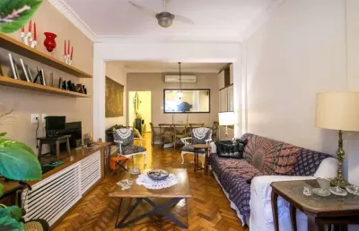 Apartamento com 3 quartos à venda na rua barata ribeiro, copacabana, rio de janeiro, 120 m2 por r$ 1.650.000