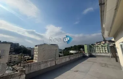 Cobertura com 1 quarto à venda na rua andrade pertence, catete, rio de janeiro, 33 m2 por r$ 590.000