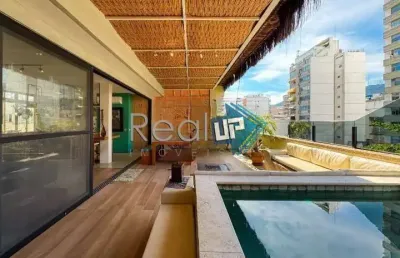 Cobertura com 4 quartos à venda na rua barão da torre, ipanema, rio de janeiro, 221 m2 por r$ 4.845.000