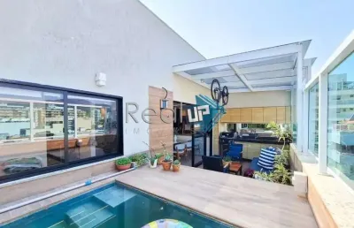 Cobertura com 3 quartos à venda na rua assunção, botafogo, rio de janeiro, 136 m2 por r$ 2.490.000