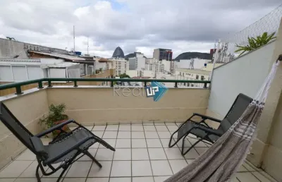 Cobertura com 3 quartos à venda na rua assunção, botafogo, rio de janeiro, 203 m2 por r$ 2.995.000