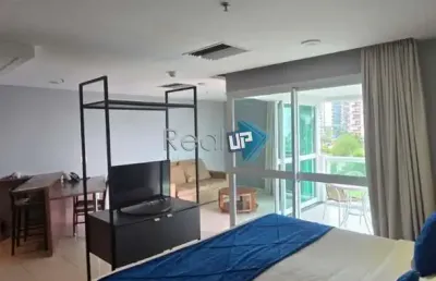 Prédio com 1 sala à venda na avenida lúcio costa, barra da tijuca, rio de janeiro, 52 m2 por r$ 850.000