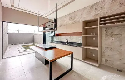 Casa no vila madalena com cozinha gourmet - araçatuba/sp