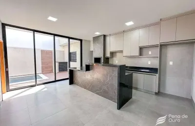Linda casa com piscina à venda no condomínio villa madalena