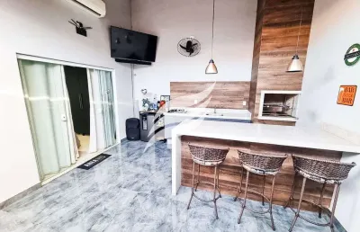 Casa com varanda gourmet à venda no bairro jardim das oliveiras