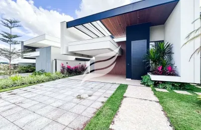 Casa 03 suítes à venda no condomínio alphaville em araçatuba