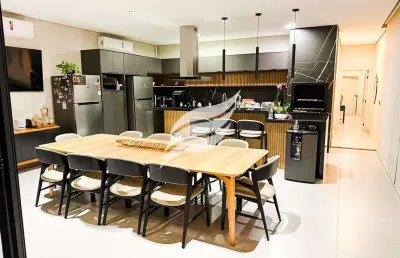 Casa em condomínio fechado com 3 quartos à venda na Rua Calcedônia, 70, Aeroporto, Araçatuba