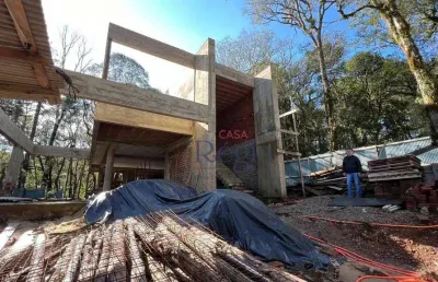 Casa com 4 dormitórios à venda, 250 m² por r$ 1.780.000 - bosque sinoserra - canela/rs