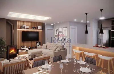 Apartamento com  suíte à venda, 80 m² por r$ 980.000 - centro - canela/rs