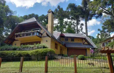 Casa com 3 dormitórios à venda, 278 m² por r$ 3.450.000,00 - lago negro - gramado/rs