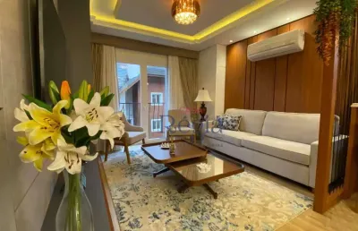 Apartamento com 2 dormitórios à venda, 82 m² por r$ 1.490.000,00 - mato queimado - gramado/rs