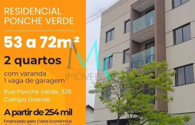 Apartamento 2 quartos a venda a partir de r$ 255.000,00 - campo grande - rio de janeiro, rj