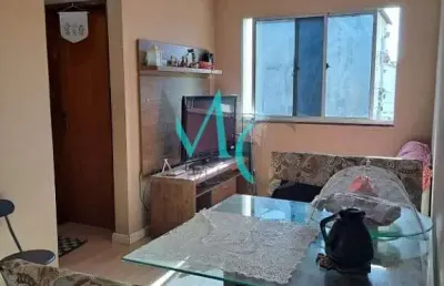 Apartamento com 2 dormitórios à venda, 51 m² por r$ 100.000,00 - cosmos - rio de janeiro/rj