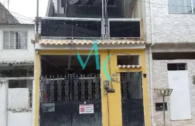 Casa triplex à venda, 130 m² por r$ 255.000 - inhoaíba - rio de janeiro/rj