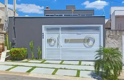 Casa para venda em indaiatuba, parque residencial  sabias, 3 dormitórios, 1 suíte, 1 banheiro, 4 vagas