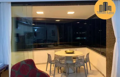 Apartamento alto padrão na magalhães neto, 3/4 sendo 1 suite, 4 vagas, loteamento aquarius, confira, icone