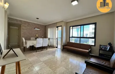 Apartamento alto padrão no itaigara, rua super tranquila, são 4 quartos, com 2 vagas, planta com 123m²