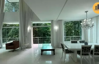 Casa em alphaville 1, com 4 suites, finamente decorada com 4 vagas, confira